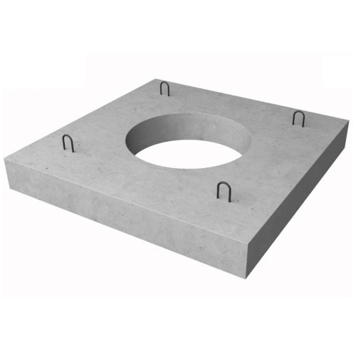 Плита перекрытия коллектора КП-12 (для покрытия тоннеля) - фото - 1