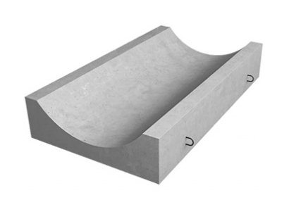 Лекальные блоки под звенья круглых труб шифр 1484