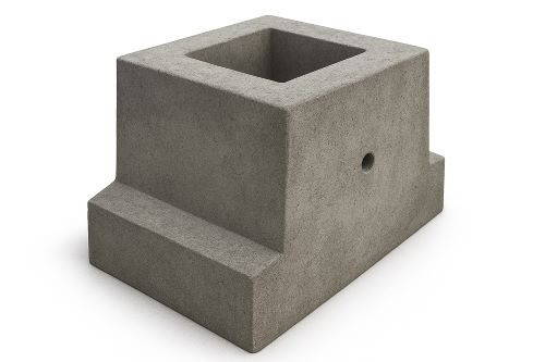 Фундамент под дорожные знаки Ф-1 - фото - 1