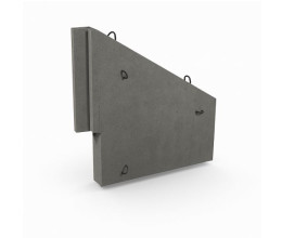 Откосная стенка СТ-1 л/п для звеньев круглых труб на плоском опирании - фото - 1